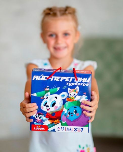 Игра настольная Ludum Айс-гонки LG2047-53