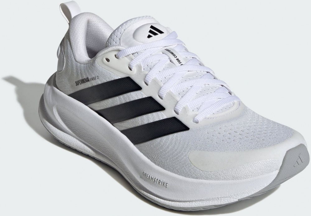 Кроссовки женские Adidas SUPERNOVA EASE 2 W FTWWHT/CBLACK/CRYWHT JQ1825 р.40 белые