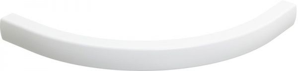 Профіль 2530 нижній радіусний МДФ білий