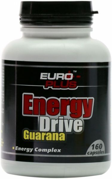 Энергетик Euro-Plus Energy Drive Guarana 160 капс. 