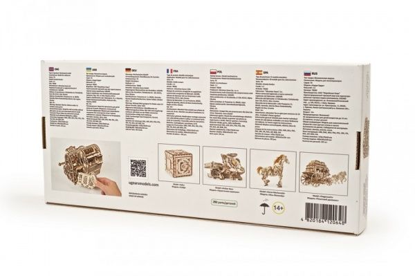 Деревянный 3D-конструктор UGEARS Кассовый аппарат