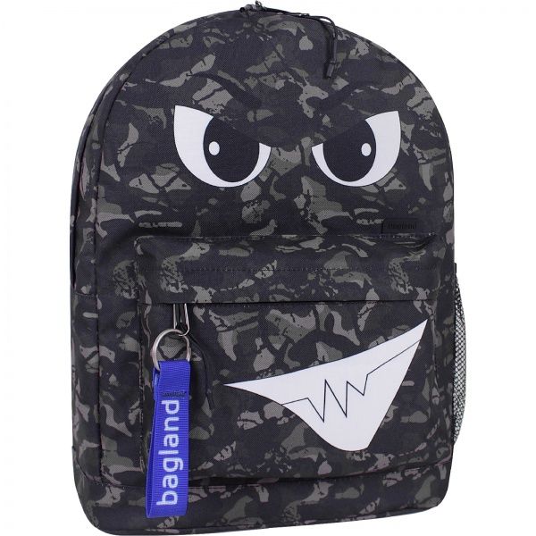 Рюкзак молодіжний Bagland Камуфляж 533664 хакі (суб.936)