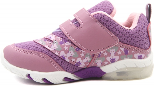 Кроссовки для девочки UTSH-KN245 р.27 лиловый 