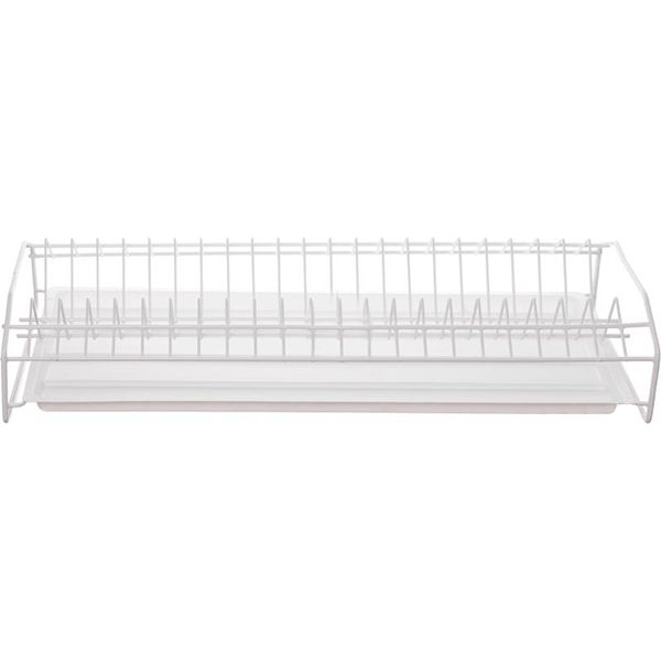 Сушарка для посуду 14x10,5x56 см біла без борта DC