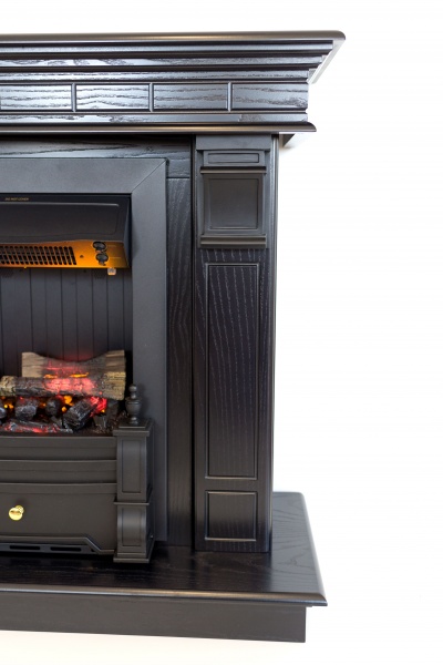 Камінокомплект ASTRA FLAME Гермес Black + Прометей