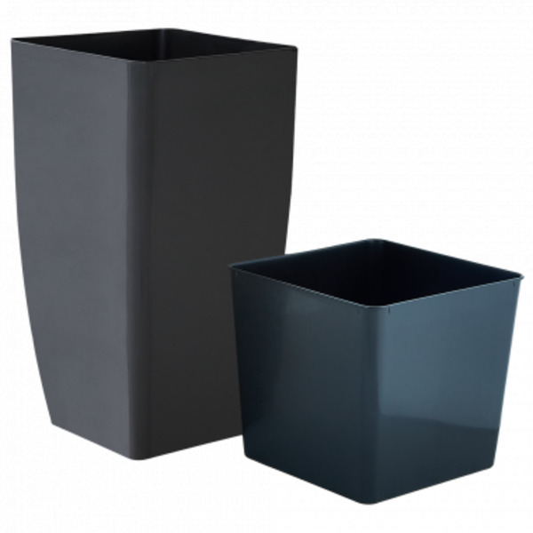 Вазон Алеана Квадро 16,0х16,0х30,0 см квадратный 2,7 л (115036) 
