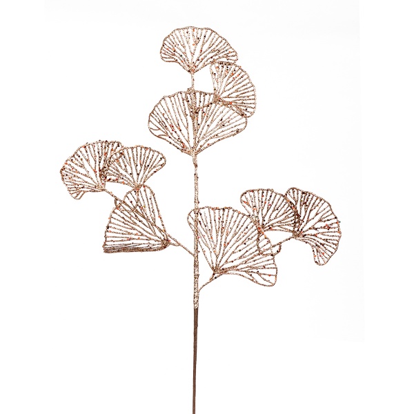 Гілочка декоративна YES! Fun золото глітер 62 см 973881 