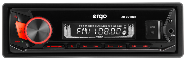 Автомагнітола Ergo АвтоРесиверCD/MP3 ERGO AR-301RBT