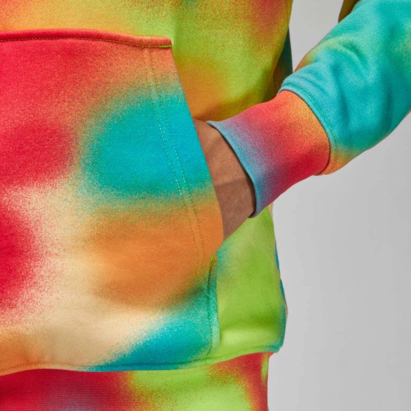 Джемпер Nike FLT MVP AOP FLC PO DV4587-252 р. M різнокольоровий