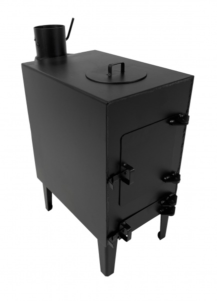 Печь-буржуйка Metalzavod BP-50V с варочной поверхностью