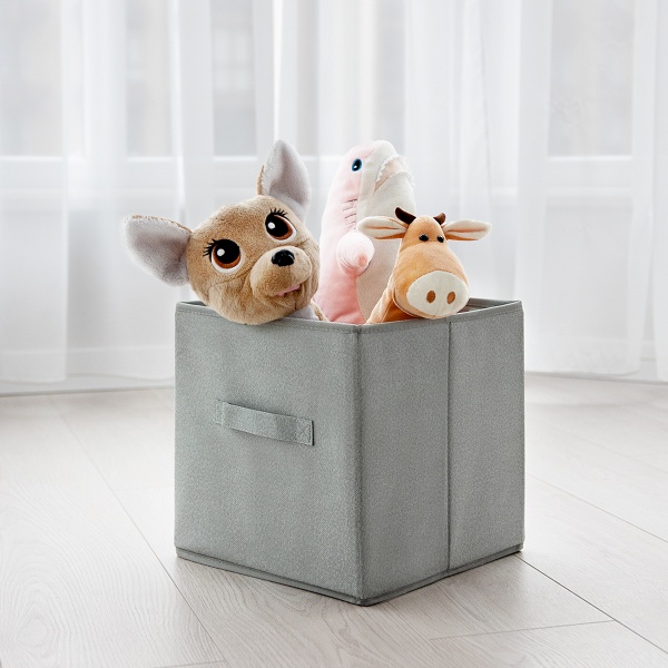 Ящик для зберігання MVM TH-08 GRAY 280x280x280 мм