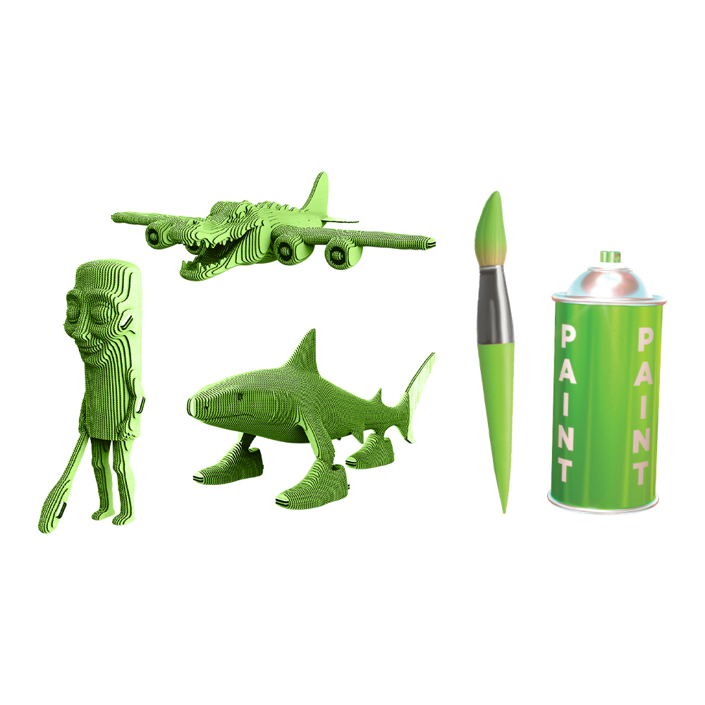 Конструктор картонный Cartonic 3D Puzzle TRALALERO TRALALA & FRIENDS