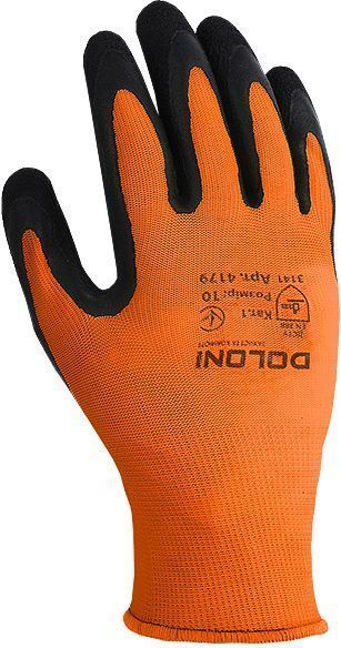 Перчатки Doloni с покрытием латекс XL (10) 4179