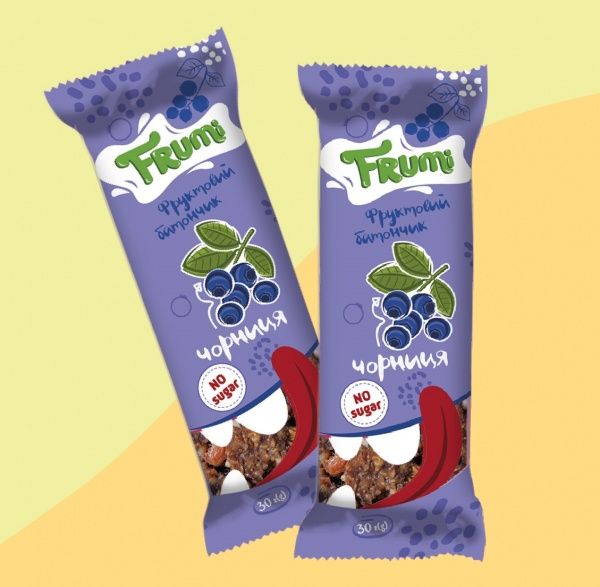 Батончик Frumi чорниця 30 г (11490) 