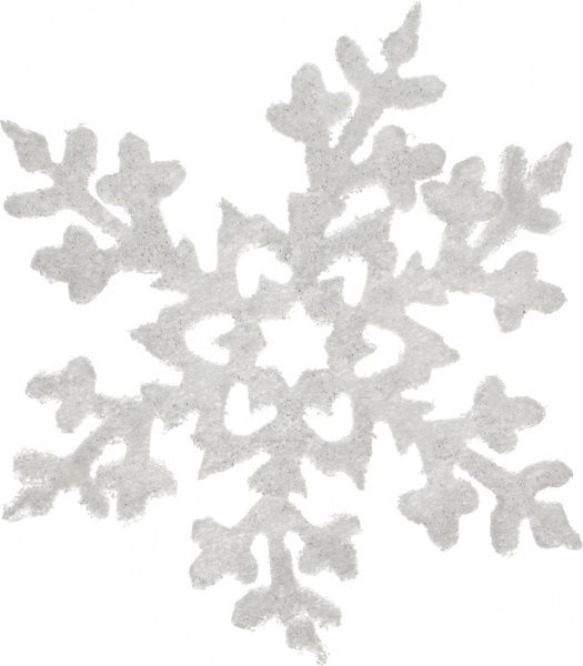 Декорация новогодняя Гирлянда из снежинок 15 см 7 шт. EPI-2019-TW-18 