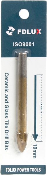 Свердло по плитці Impextool квадро 10x80 мм 267-110