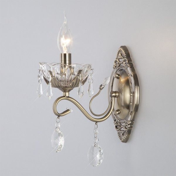 Бра Strotskis Teodore 10103/1 1x60 Вт E14 античная бронза 