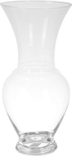 Ваза Теамо 40 см прозрачная 