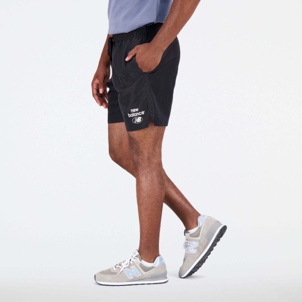 Шорти New Balance ESSENTIALS REIMAGINED WOVEN MS31519BK р. S чорний