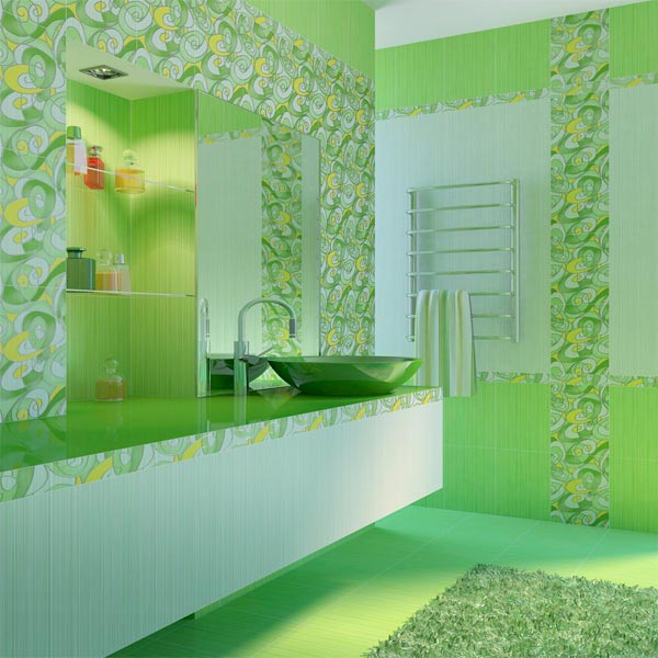 Плитка Golden Tile Pio світло-зелений 250x400 мм