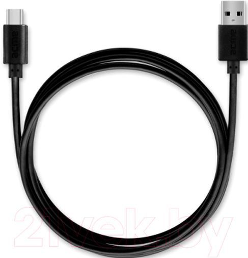 Кабель Acme USB Type-C – USB 2 м чорний (4770070879160) CB1042 