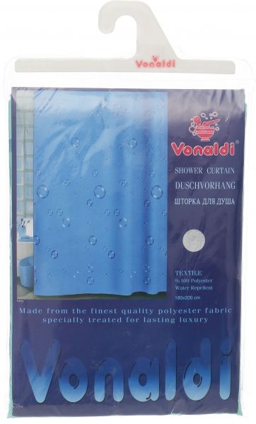 Штора для душа Vonaldi Bubly Green