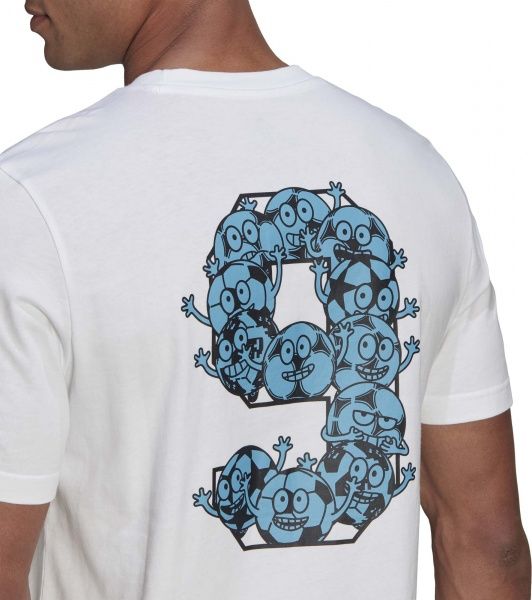 Футболка Adidas LIL NUMBER T M GN6917 L білий