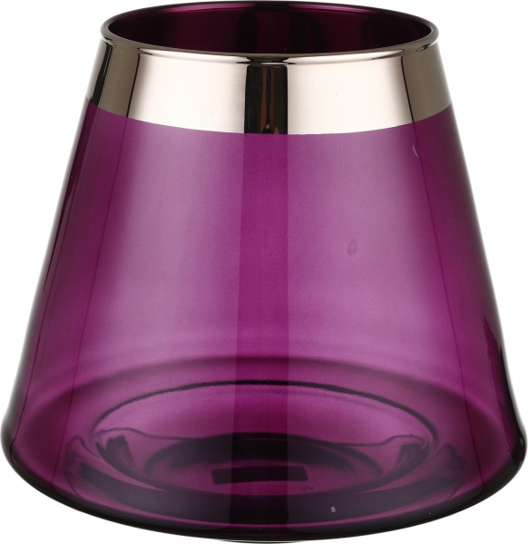 Ваза Wrzesniak Glassworks Space 18,7 см вересковый 