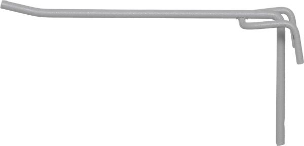 Гачок на сітку одинарний КО-150/60-01 10 шт. сірий