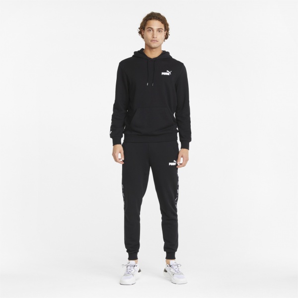 Брюки Puma ESS+ TAPE SWEATPANTS TR CL 84738801 р. XL черный