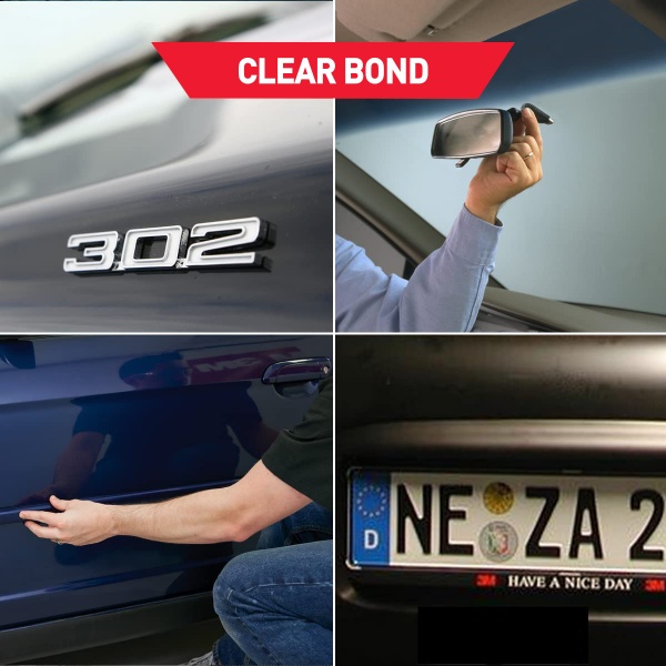 Двусторонняя клейкая лента 3Мдубль 6 мм 1 мм 1,5 м прозрачный