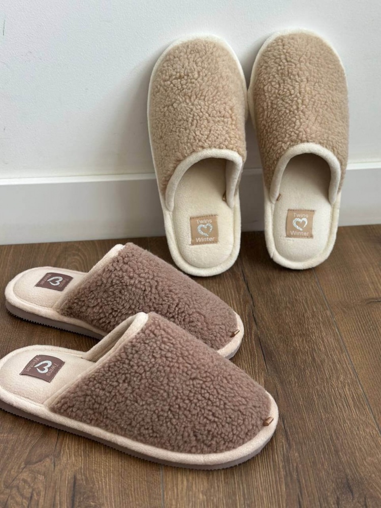 Тапки домашние Twins YETI 15622 р.40 бежевый