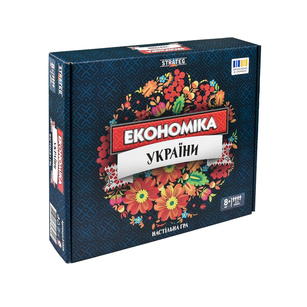 Гра настільна розважальна Strateg Економіка України 31029