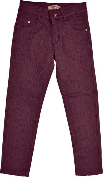 Джинсы CEMIX р.98 бордовый 6001 