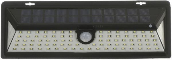 Светильник на солнечной батарее Expert с датчиком движения ELGs-FL-S5089 18 Вт IP44 черный 