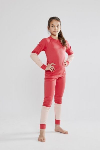 Комплект термобілизни Craft Baselayer Set Junior 1905355-481704 110/116 рожевий