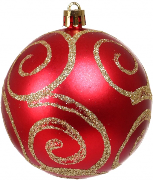 Набір ялинкових іграшок бурульки і кулі в асортименті 75 шт./уп.