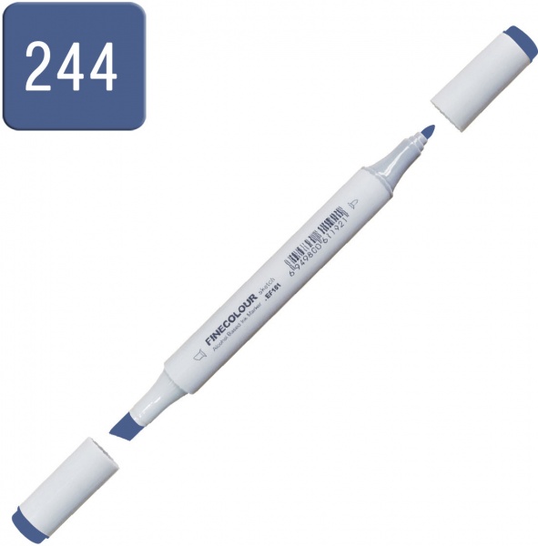 Маркер спиртовой FINECOLOUR Junior EF101-244 синяя волна 