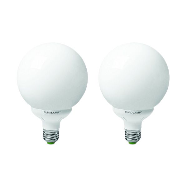 Лампа LED Eurolamp Globe 9 Вт E14 4100K холодный свет 2 шт