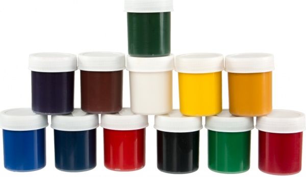 Набор гуашевых красок 12 цветов 40 мл 221541 Pоса