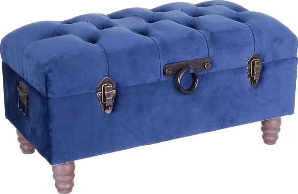 Скриня-пуф Shic S синій 71,5х37х36,5 см 