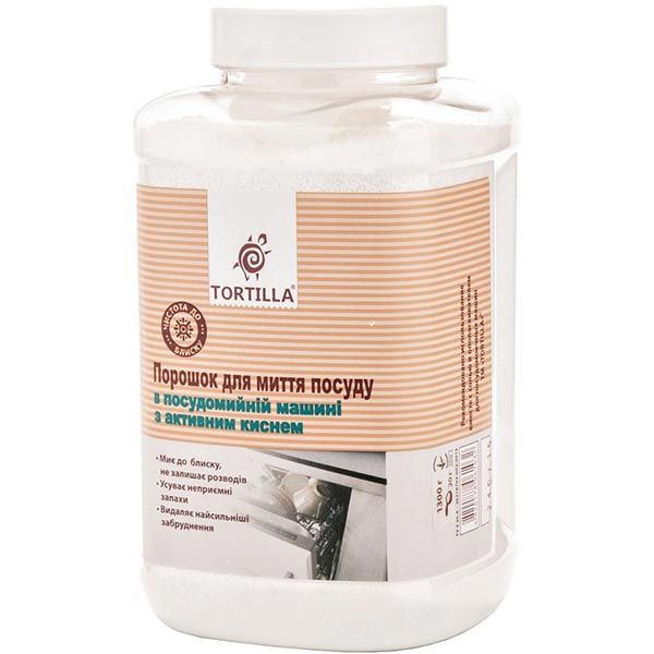 Порошок для ПММ TORTILLA с активным кислородом 1 кг