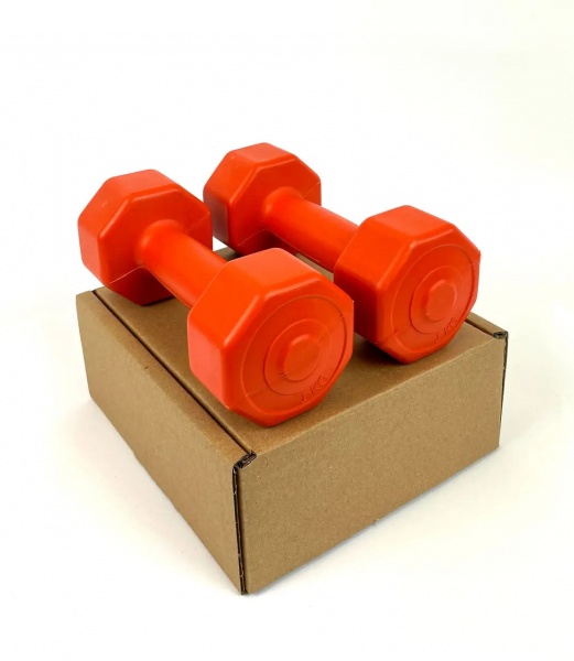 NEO-SPORT Гантелі 2 шт по 4 кг. Neo-Sport сірий 