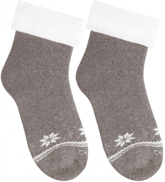 Шкарпетки унісекс Duna 4031 р. 16–18 світло-сірий 