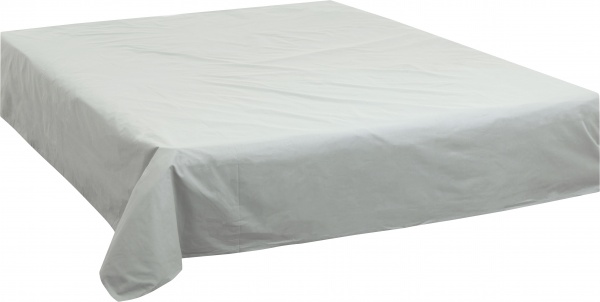 Простирадло Marburg 1,5 180x220 см сірий La Nuit 