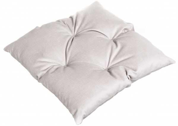 Подушка стьобана 4 закріпки ромбом світло-бежевий Fancy 06