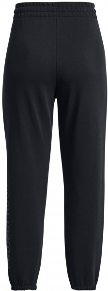 Штани Under Armour PJT ROCK HW TERRY PNT 1380196-001 р. L чорний