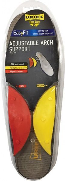 Устілка-конструктор Uriel р. 43/44 305 Easy Fit сірий