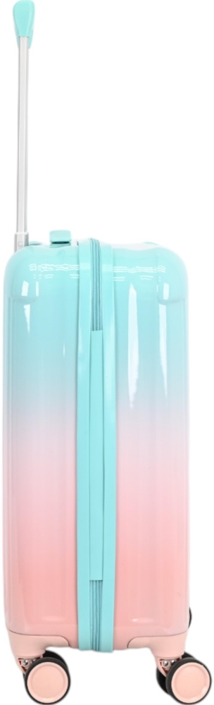 Чемодан Compass MS-2693 90 л розовый с голубым 53x29x75 см L