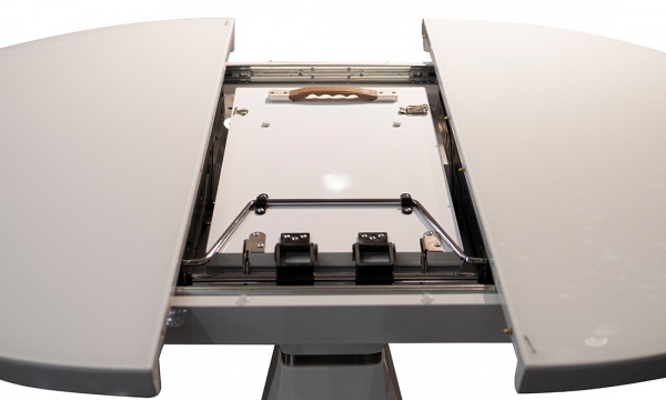 Стол обеденный Раунд Т7067 1000/1300х1000х760 белый 